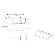 Лопасти для  TSS DMR600 (к-т из 4 лопастей)