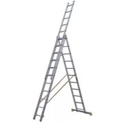 Лестница 3-х секционная алюминиевая 3*11