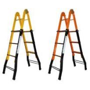 Лестница 2-секционная алюминиевая TOR VL2-14