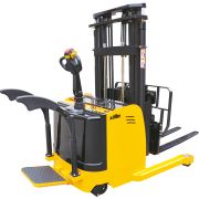 Штабелер самоходный 1,25 т 3,5 м XILIN CQDH12A-I с раздвижными вилами и противовесом (c платформой)