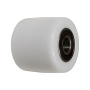 Колесо нейлоновое 80х70 мм с подшипником для тележек гидравлических BF/DF-III/RHP/AC/DF/CW2/PWH РФ