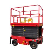 Подъемник ножничный самоходный 500 кг 6/8 м TOR SJY-0,5-6 DC аккумуляторный (G)