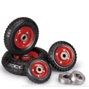 Колесо большегрузное P 160 160 мм резина с протектором, на ось (N)